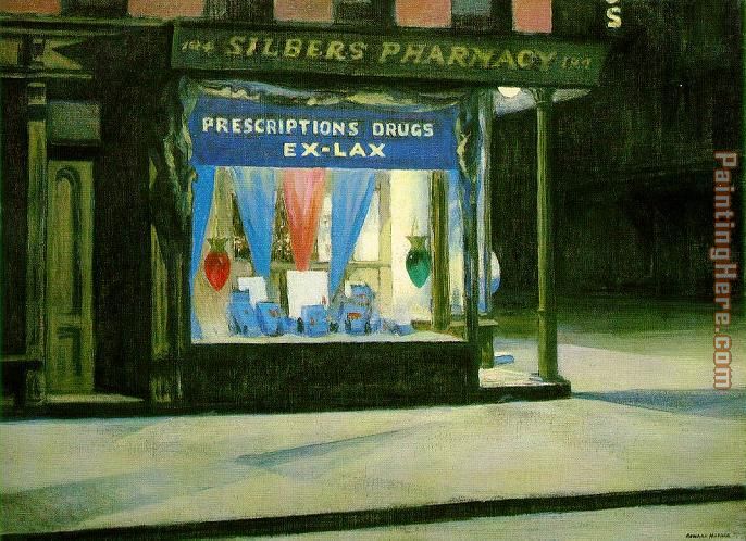 Edward Hopper Drug Store